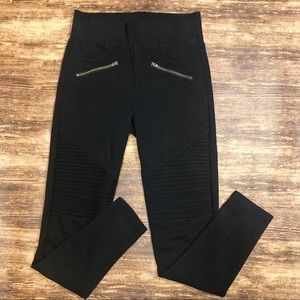 American Eagle Ribbed Motto Leggings